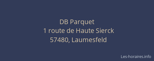 DB Parquet