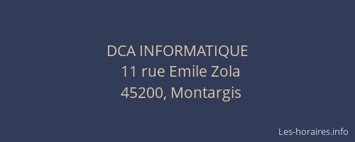 DCA INFORMATIQUE