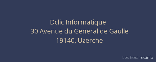 Dclic Informatique