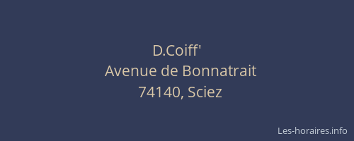 D.Coiff'