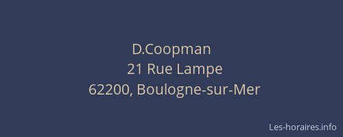 D.Coopman