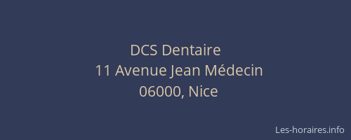 DCS Dentaire