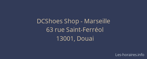 DCShoes Shop - Marseille