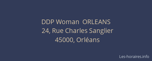 DDP Woman  ORLEANS