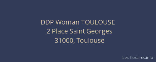 DDP Woman TOULOUSE