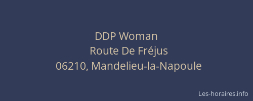 DDP Woman
