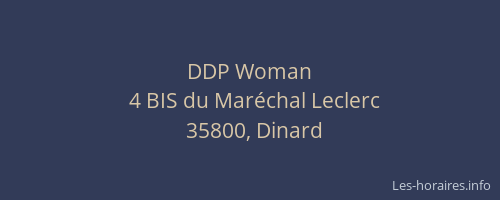 DDP Woman