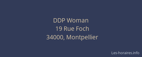 DDP Woman