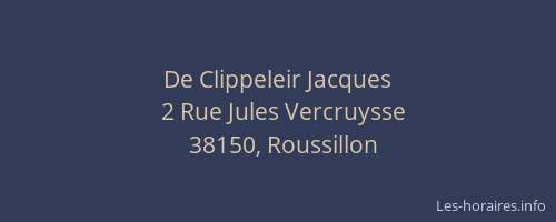 De Clippeleir Jacques