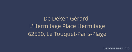 De Deken Gérard