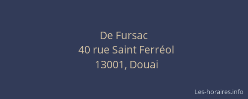 De Fursac