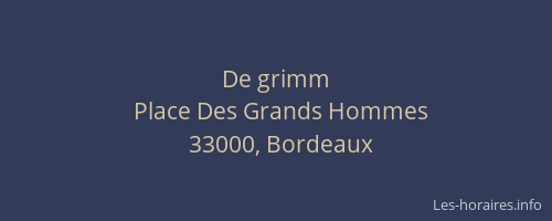 De grimm