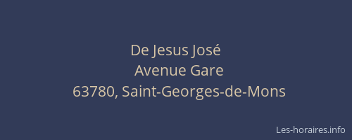 De Jesus José