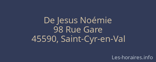 De Jesus Noémie