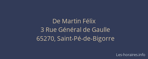 De Martin Félix