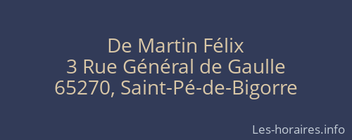 De Martin Félix
