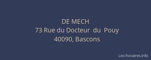 DE MECH
