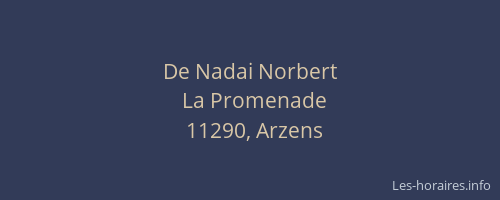 De Nadai Norbert