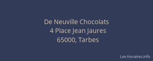 De Neuville Chocolats