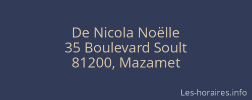 De Nicola Noëlle