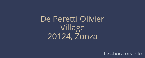 De Peretti Olivier