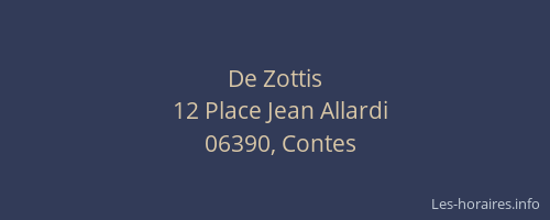 De Zottis