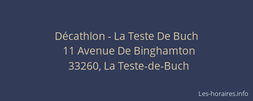 D&eacute;cathlon - La Teste De Buch