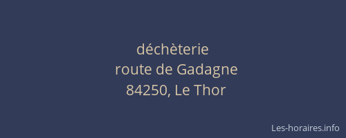 d&eacute;ch&egrave;terie