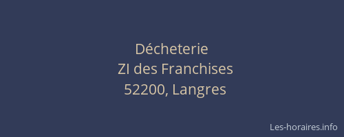 D&eacute;cheterie