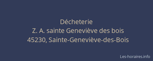 D&eacute;cheterie