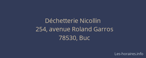 D&eacute;chetterie Nicollin