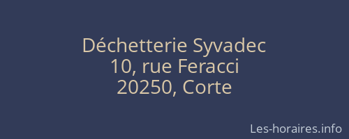 D&eacute;chetterie Syvadec