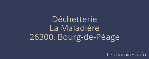 D&eacute;chetterie