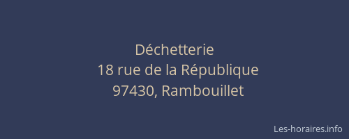 D&eacute;chetterie