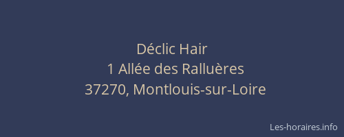 D&eacute;clic Hair