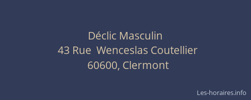 D&eacute;clic Masculin