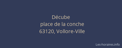 D&eacute;cube
