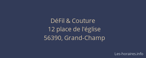 DéFil & Couture