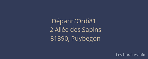 D&eacute;pann'Ordi81