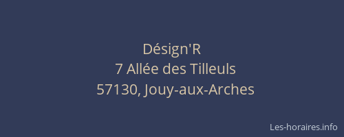 D&eacute;sign'R