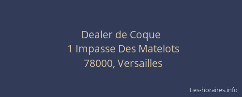 Dealer de Coque