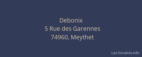 Debonix