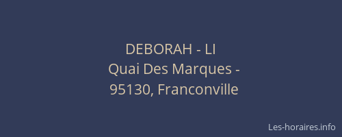 DEBORAH - LI