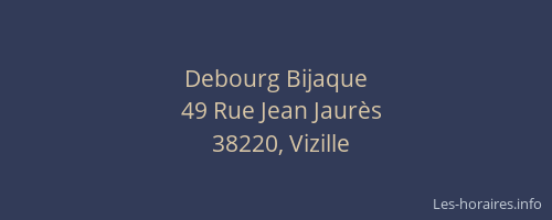Debourg Bijaque