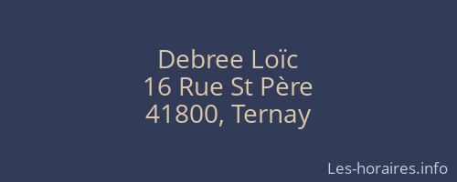 Debree Loïc