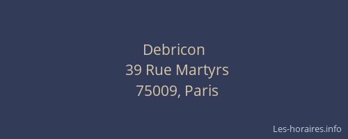 Debricon