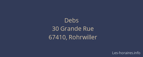 Debs