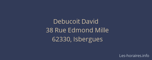 Debucoit David