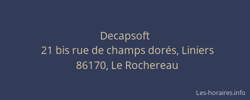 Decapsoft