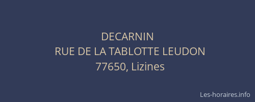 DECARNIN